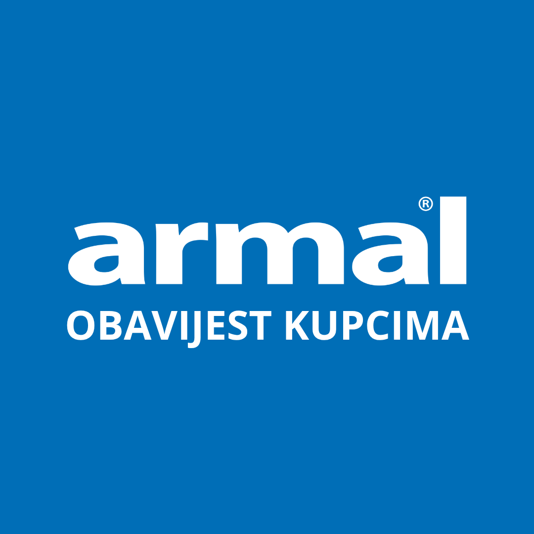 Armal obavijest veleprodajnim kupcima